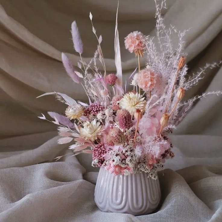 Atelier composition de fleurs séchées