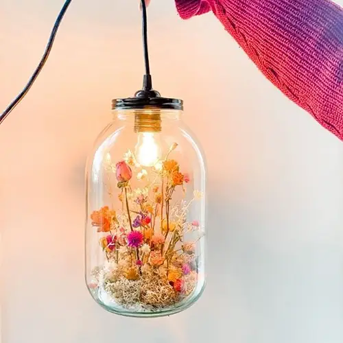 atelier lampe vegetale